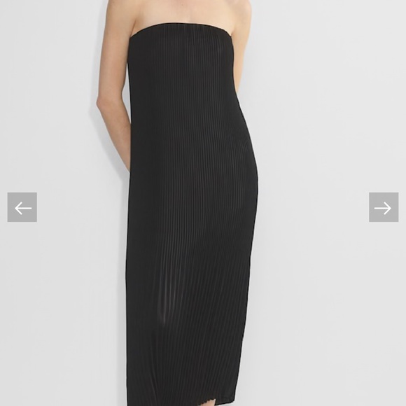 New tags black Aritzia strapless dress - Picture 1 of 7